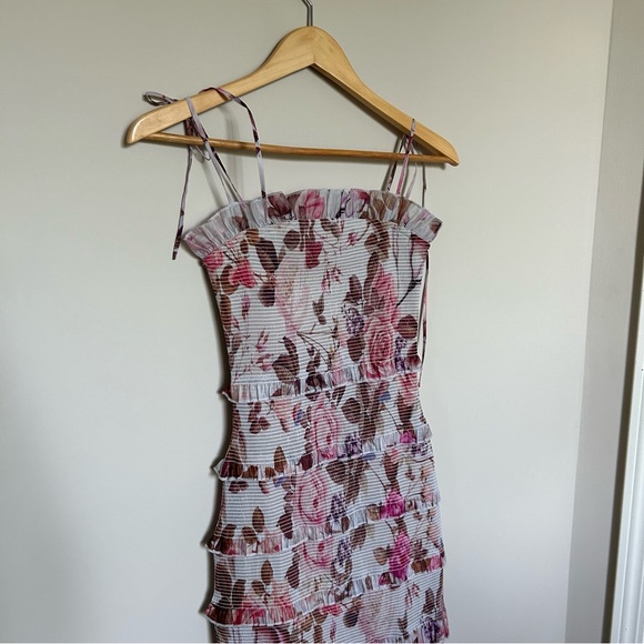 V. Chapman Geranium Dress in Garden Rose - Picture 7 of 14